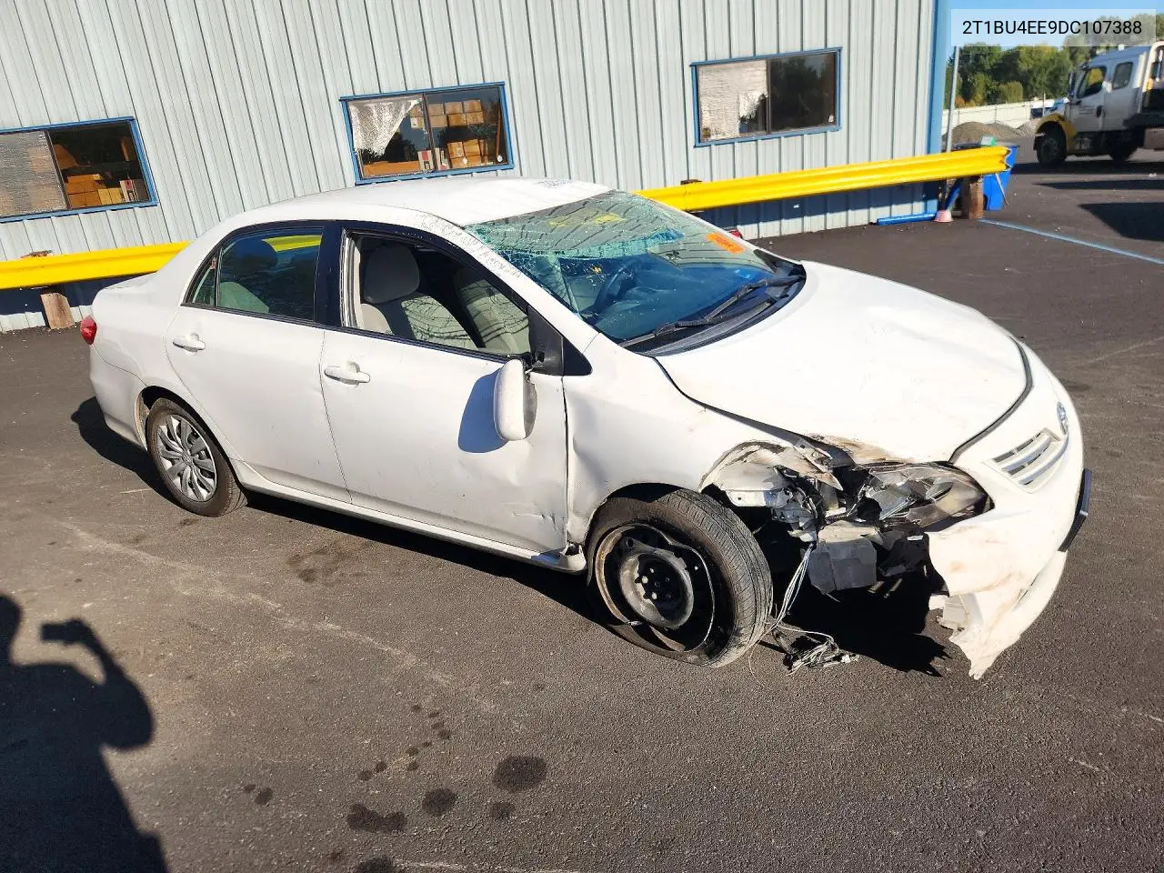 2013 TOYOTA COROLLA VIN 2T1BU4EE9DC107388 — фото 4