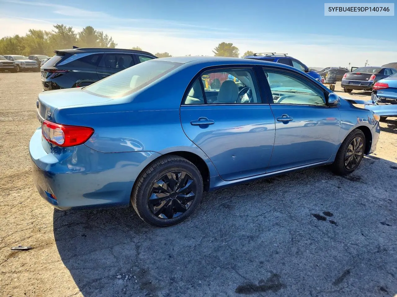 2013 TOYOTA COROLLA VIN 5YFBU4EE9DP140746 — фото 3