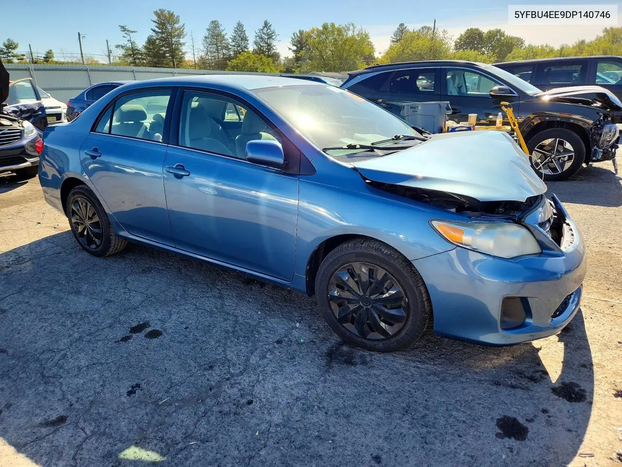 2013 TOYOTA COROLLA VIN 5YFBU4EE9DP140746 — фото 4