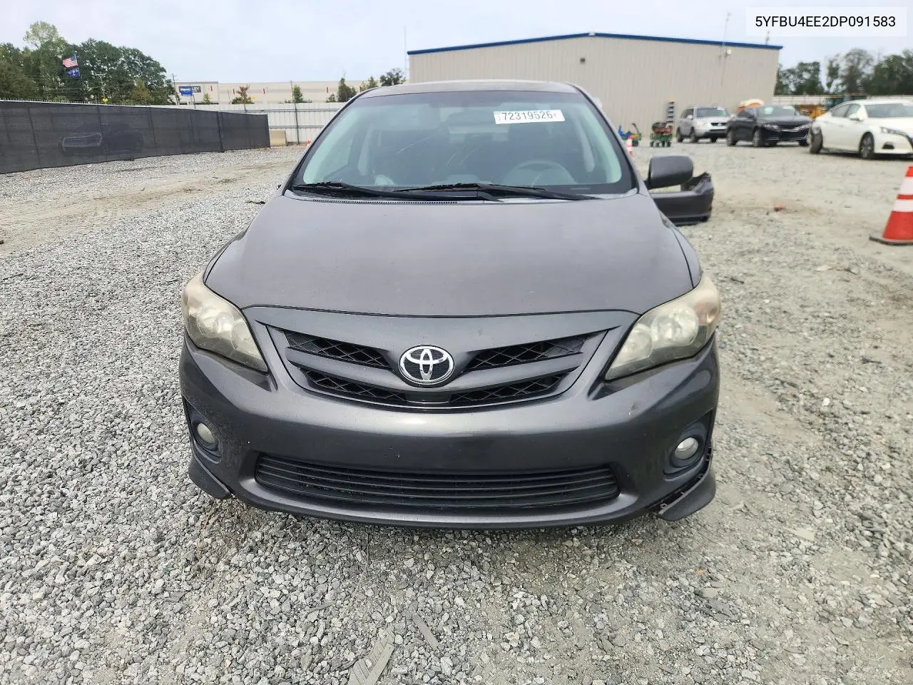 2013 TOYOTA COROLLA VIN 5YFBU4EE2DP091583 — фото 5