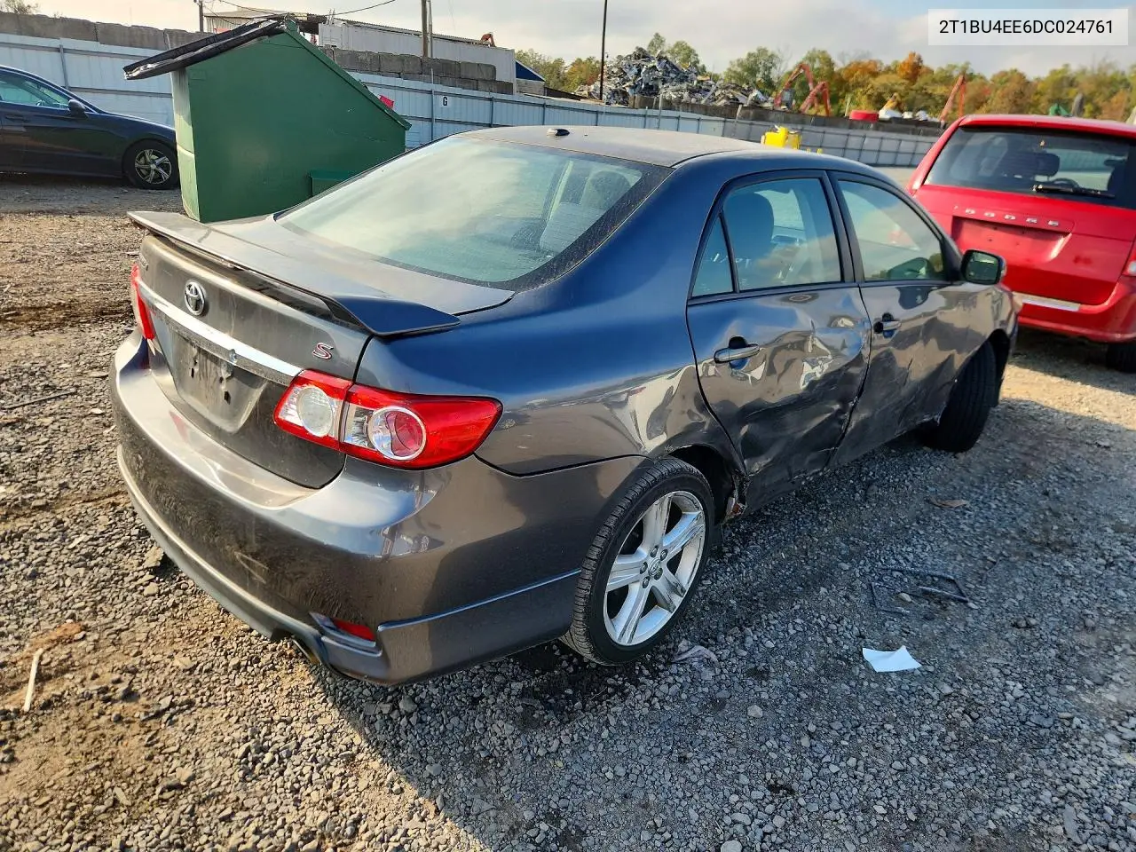 2013 TOYOTA COROLLA VIN 2T1BU4EE6DC024761 — фото 3