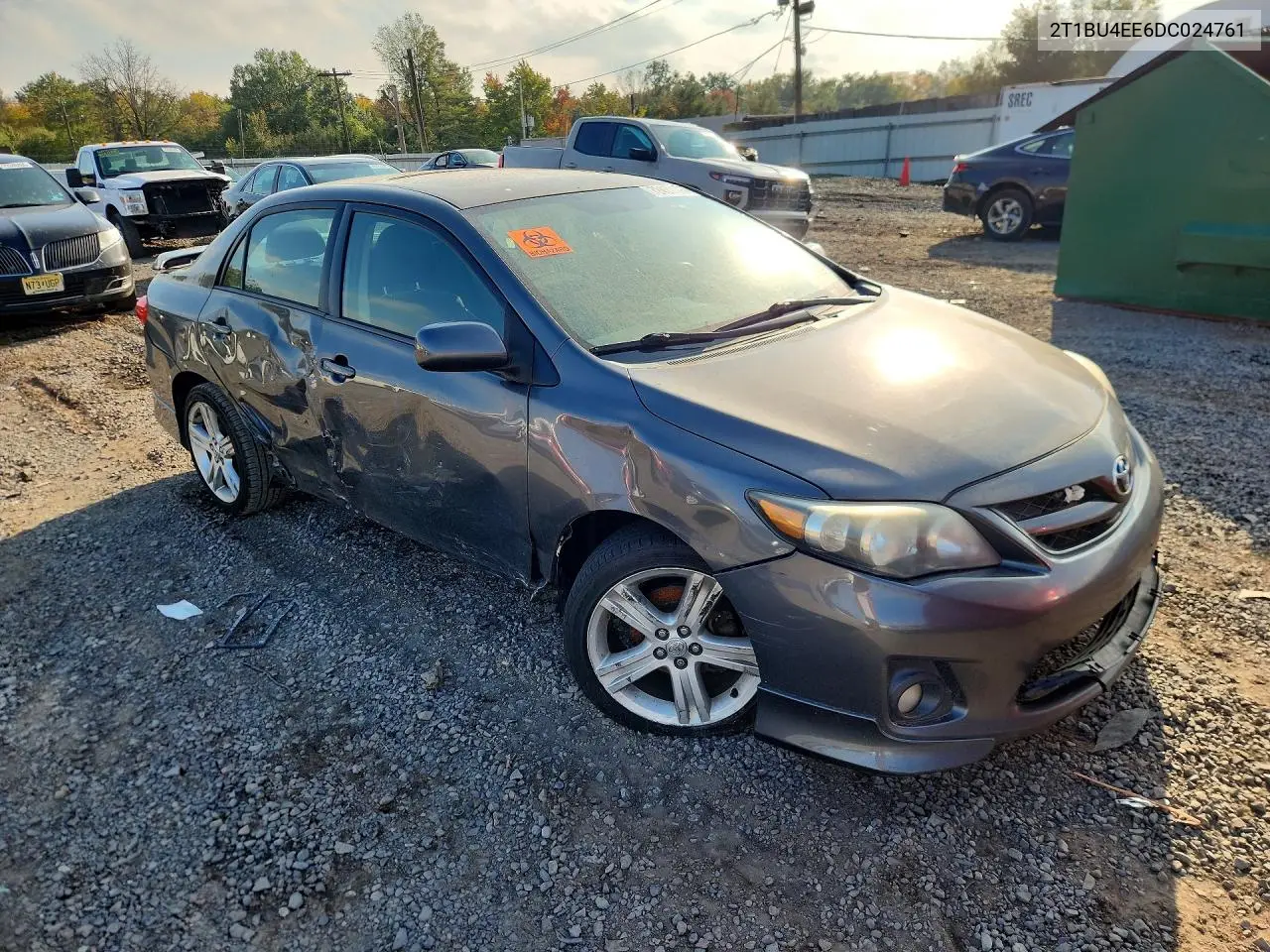 2013 TOYOTA COROLLA VIN 2T1BU4EE6DC024761 — фото 4