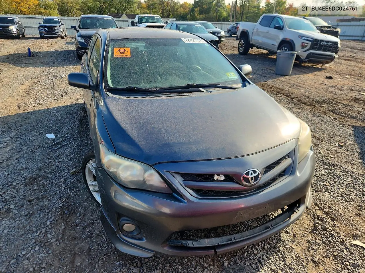 2013 TOYOTA COROLLA VIN 2T1BU4EE6DC024761 — фото 5