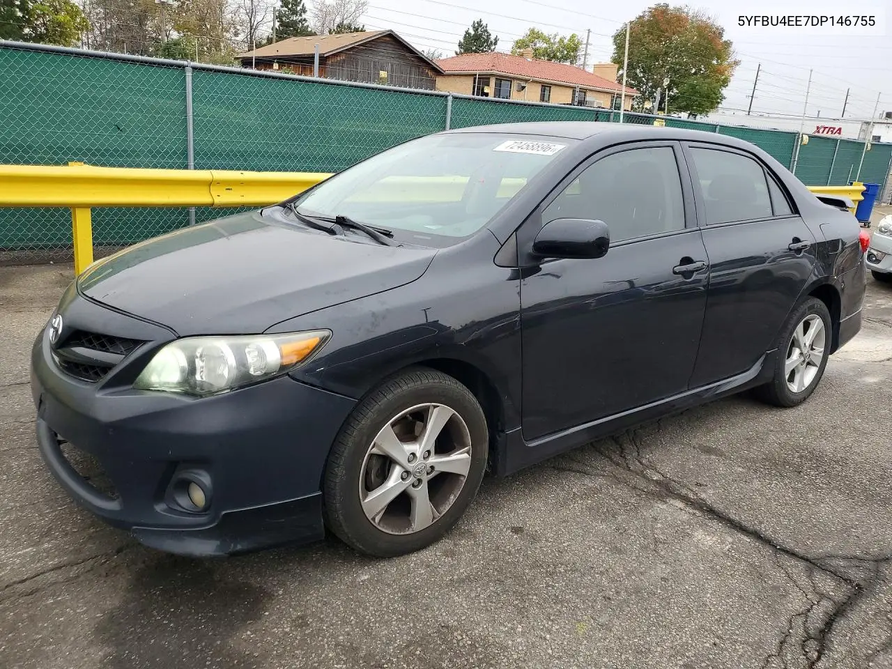 TOYOTA COROLLA 2013, VIN 5YFBU4EE7DP146755