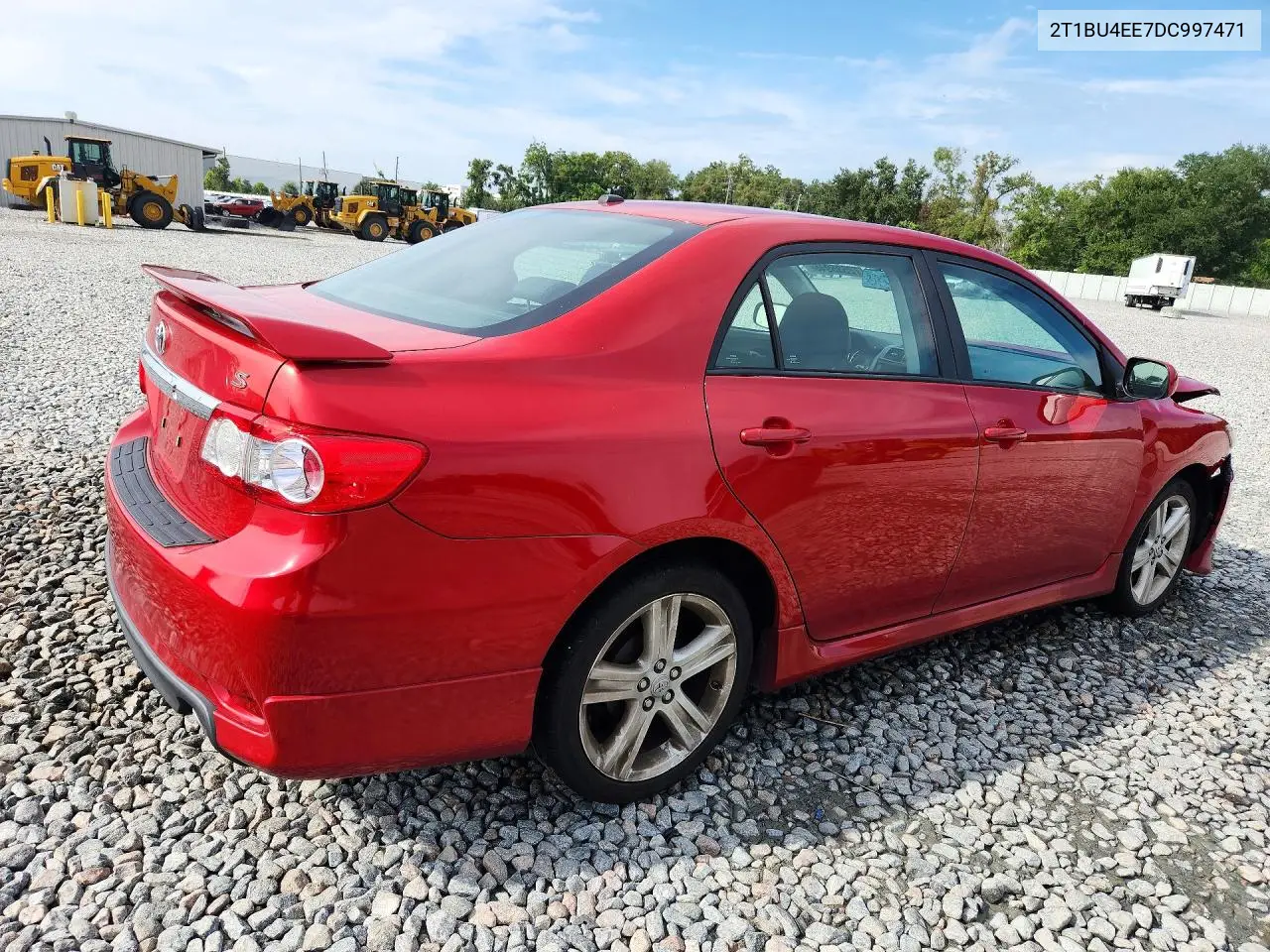 2013 TOYOTA COROLLA VIN 2T1BU4EE7DC997471 — фото 3