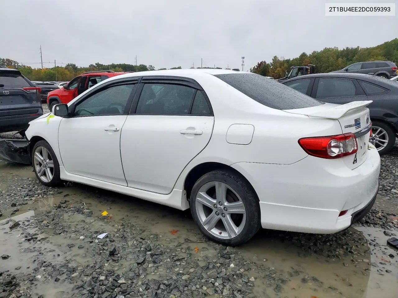 2013 TOYOTA COROLLA VIN 2T1BU4EE2DC059393 — фото 2