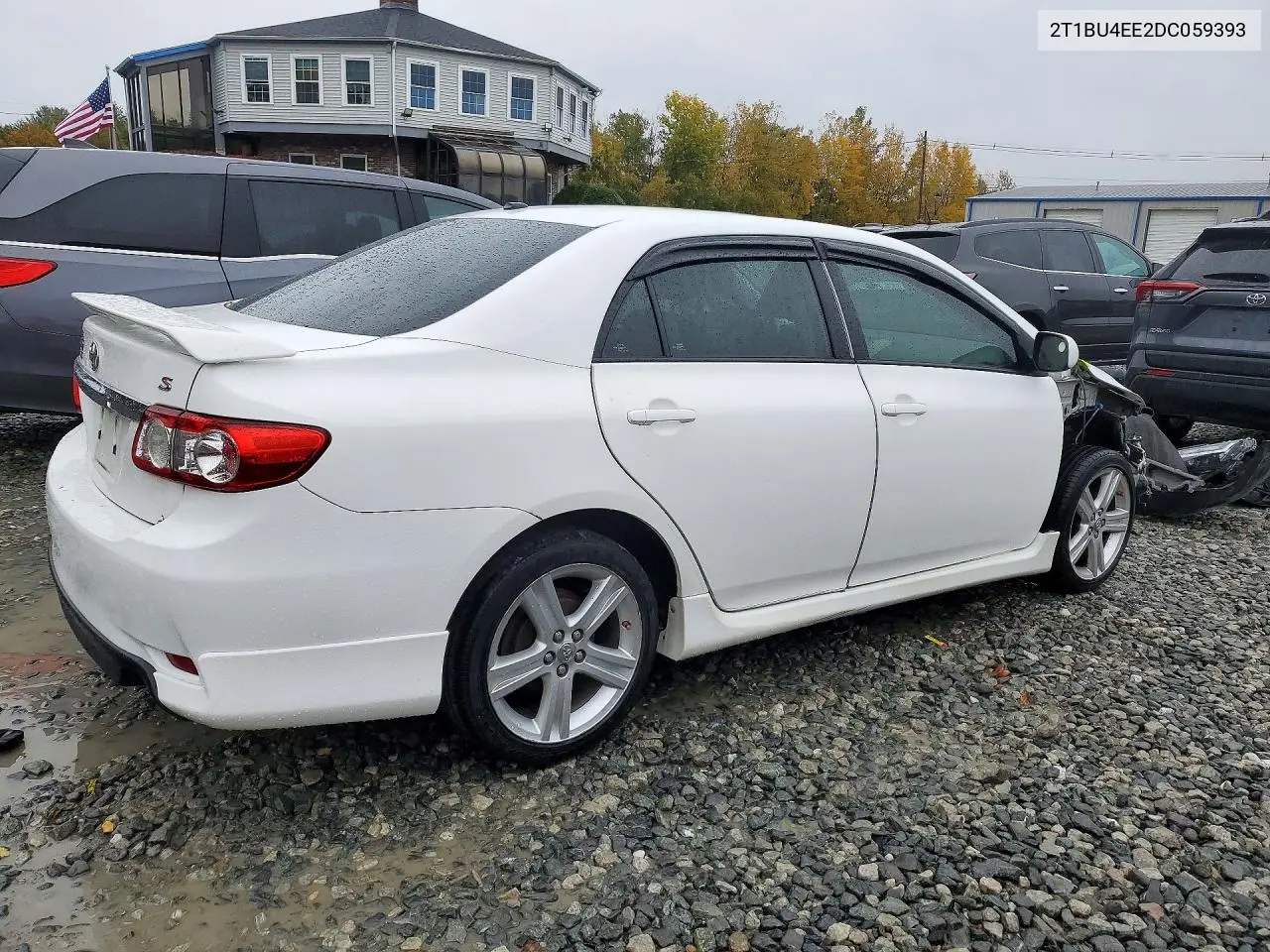 2013 TOYOTA COROLLA VIN 2T1BU4EE2DC059393 — фото 3