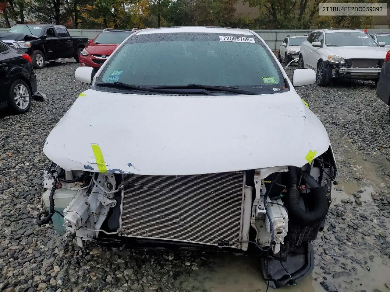 2013 TOYOTA COROLLA VIN 2T1BU4EE2DC059393 — фото 5
