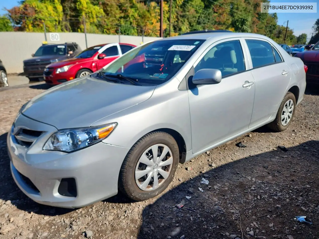 TOYOTA COROLLA 2013, VIN 2T1BU4EE7DC939392