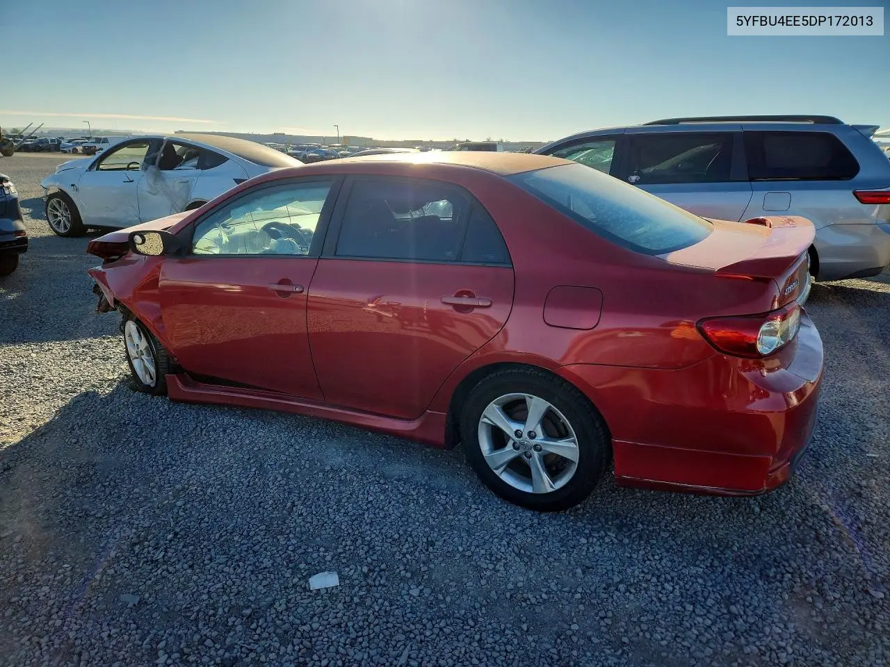2013 TOYOTA COROLLA VIN 5YFBU4EE5DP172013 — фото 2