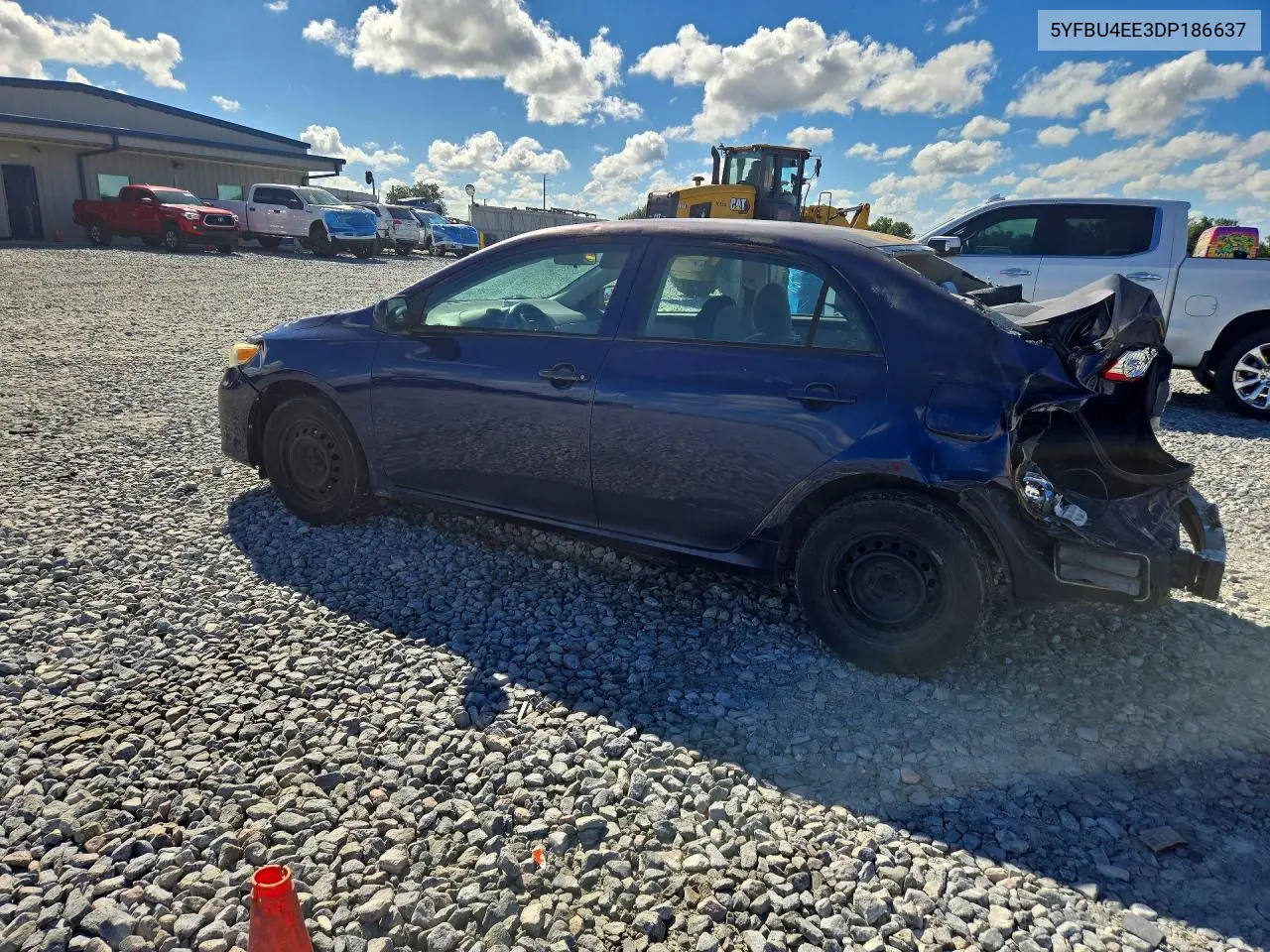 2013 TOYOTA COROLLA VIN 5YFBU4EE3DP186637 — фото 2