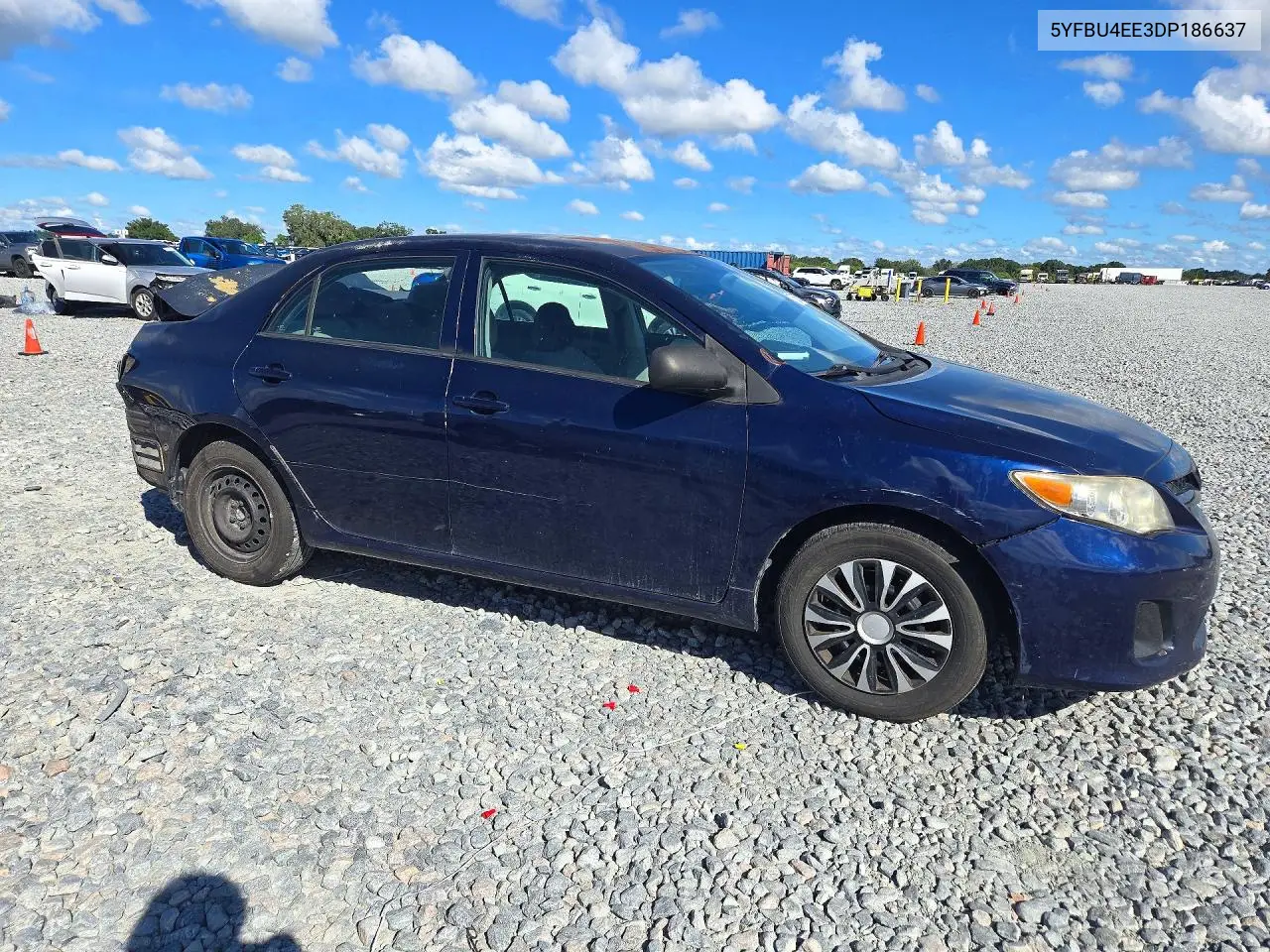 2013 TOYOTA COROLLA VIN 5YFBU4EE3DP186637 — фото 4
