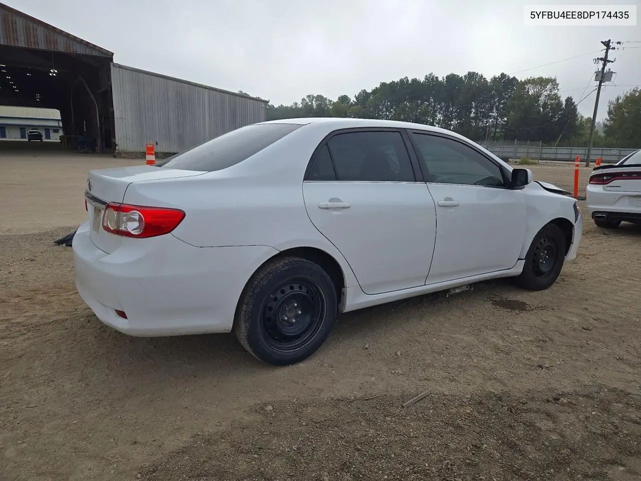 2013 TOYOTA COROLLA VIN 5YFBU4EE8DP174435 — фото 3