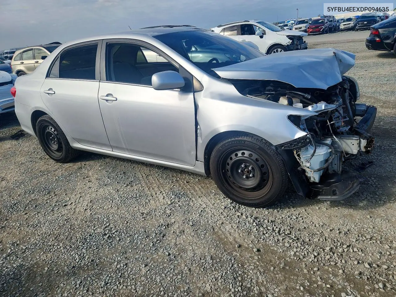 2013 TOYOTA COROLLA VIN 5YFBU4EEXDP094635 — фото 4