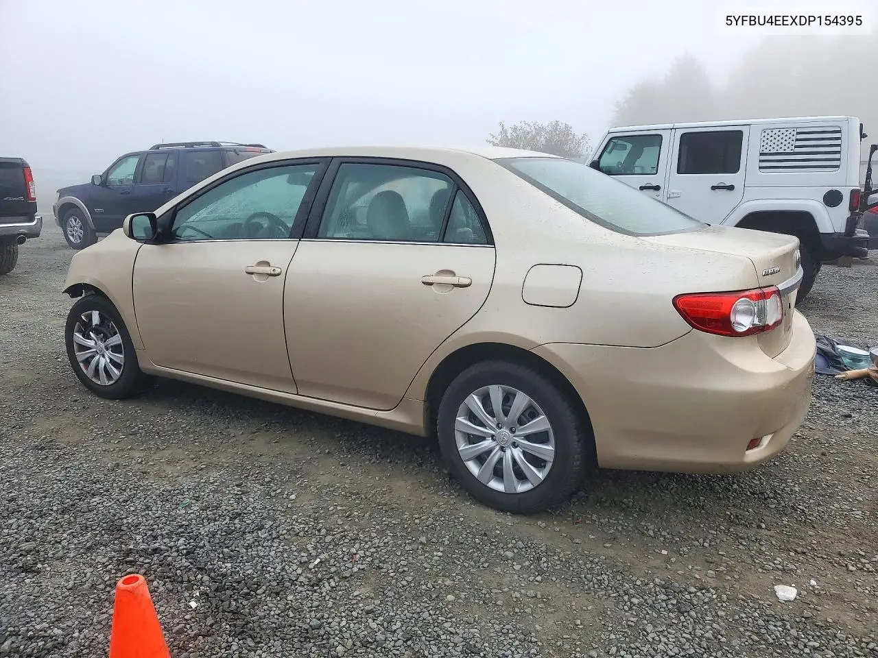 2013 TOYOTA COROLLA VIN 5YFBU4EEXDP154395 — фото 2
