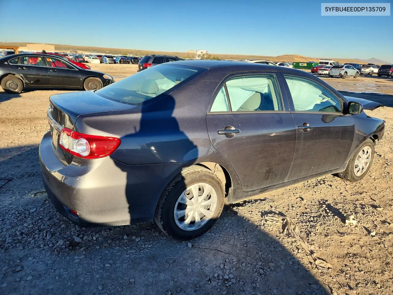 2013 TOYOTA COROLLA VIN 5YFBU4EE0DP135709 — фото 3