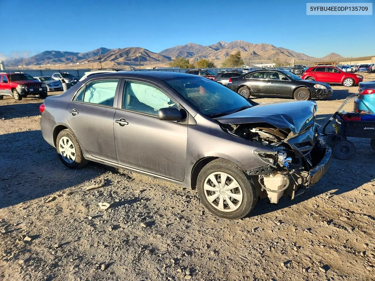 2013 TOYOTA COROLLA VIN 5YFBU4EE0DP135709 — фото 4