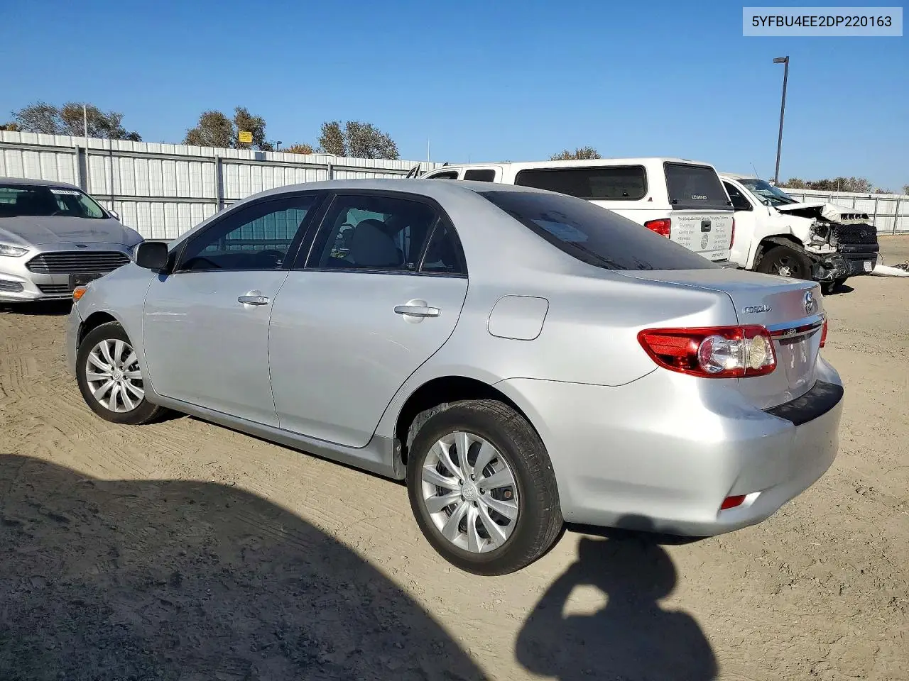 2013 TOYOTA COROLLA VIN 5YFBU4EE2DP220163 — фото 2