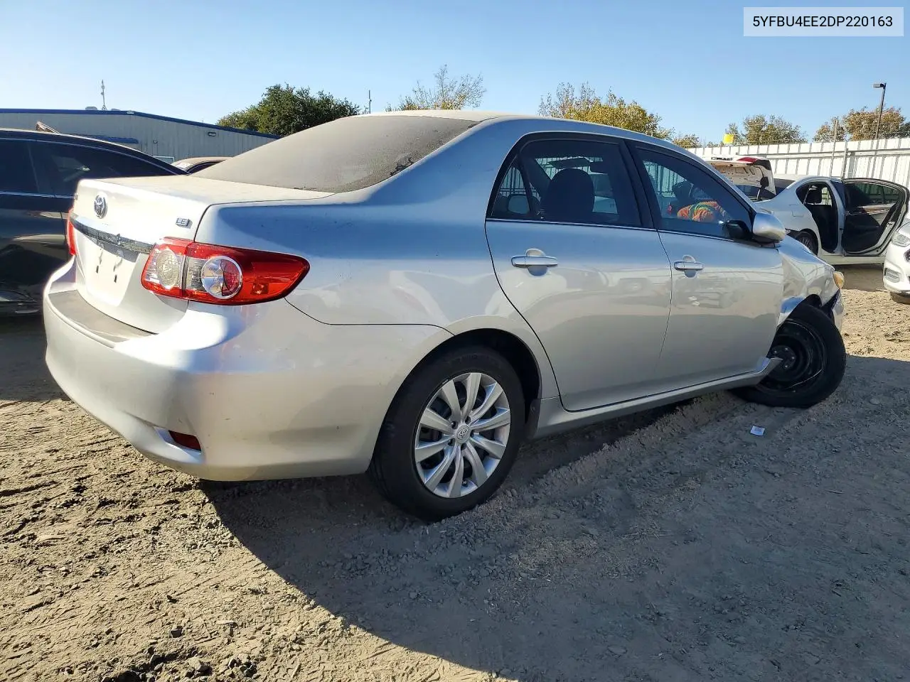 2013 TOYOTA COROLLA VIN 5YFBU4EE2DP220163 — фото 3