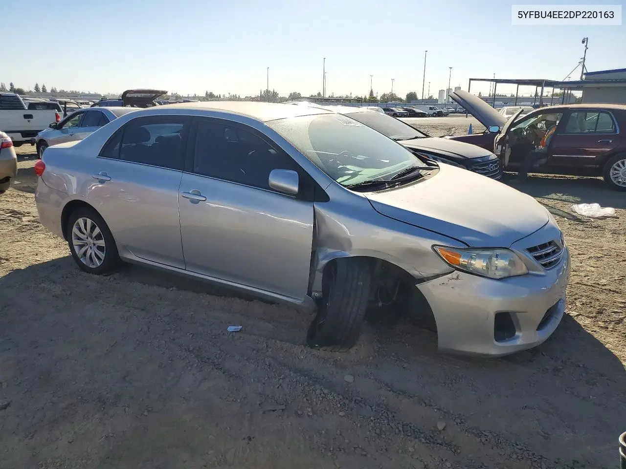 2013 TOYOTA COROLLA VIN 5YFBU4EE2DP220163 — фото 4