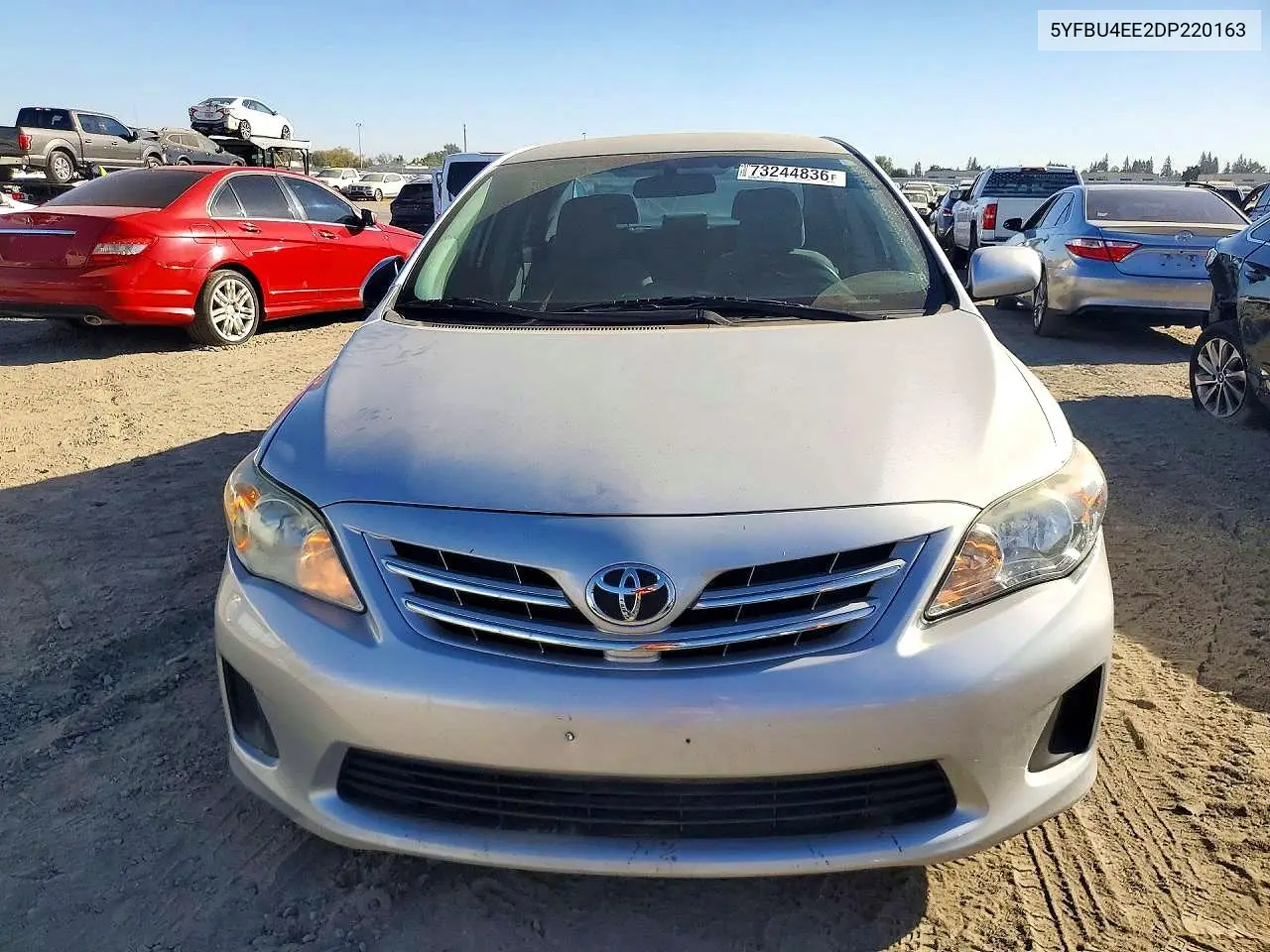 2013 TOYOTA COROLLA VIN 5YFBU4EE2DP220163 — фото 5
