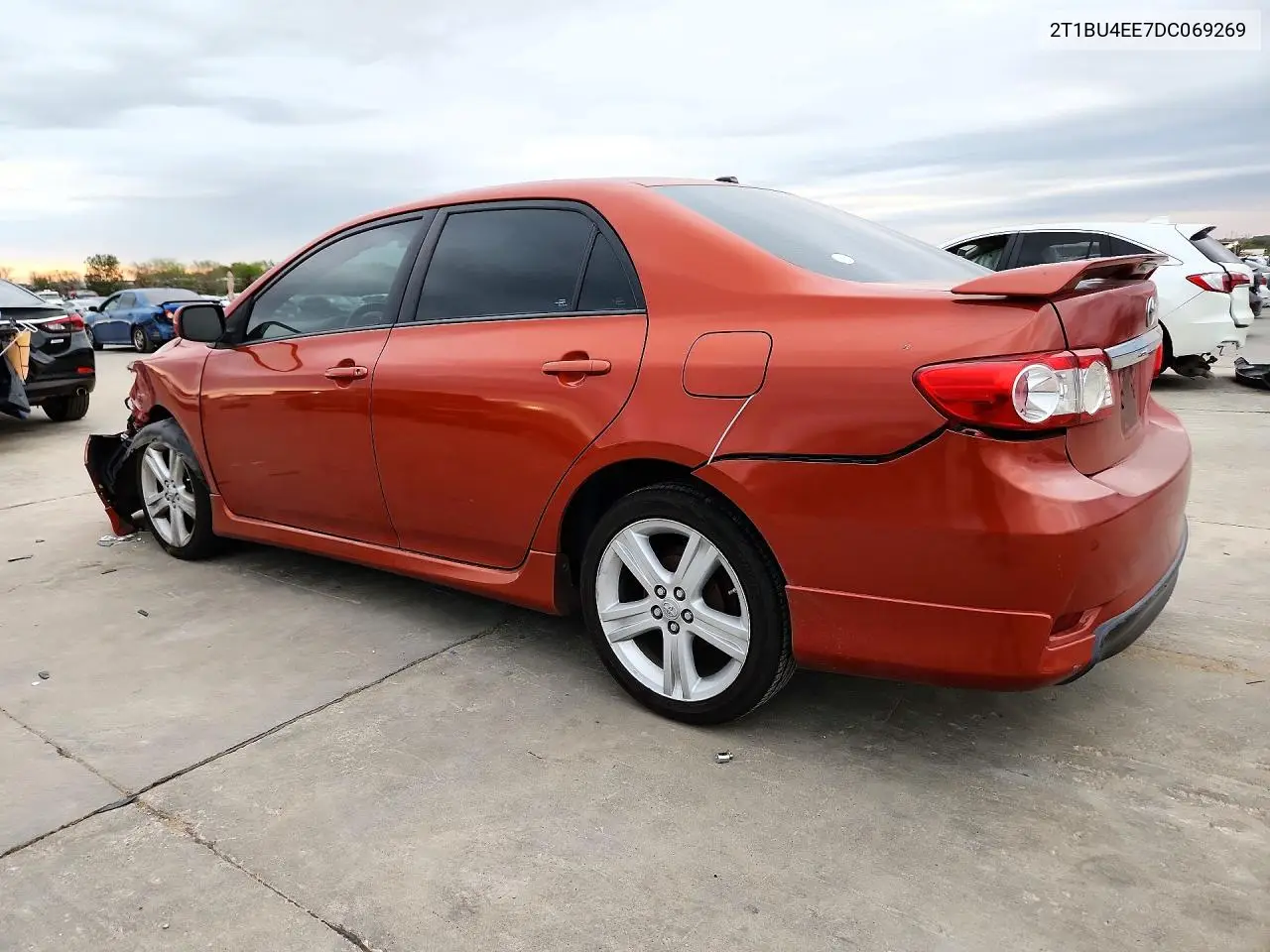 2013 TOYOTA COROLLA VIN 2T1BU4EE7DC069269 — фото 2