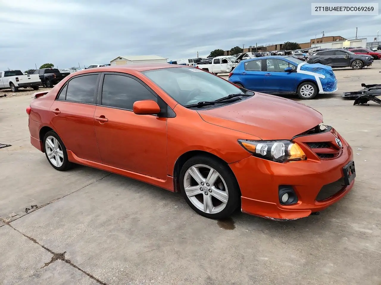 2013 TOYOTA COROLLA VIN 2T1BU4EE7DC069269 — фото 4