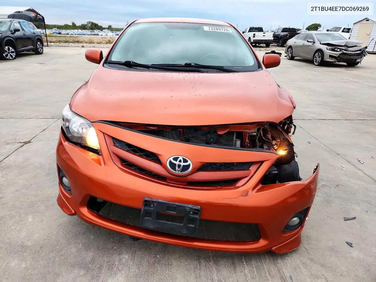 2013 TOYOTA COROLLA VIN 2T1BU4EE7DC069269 — фото 5
