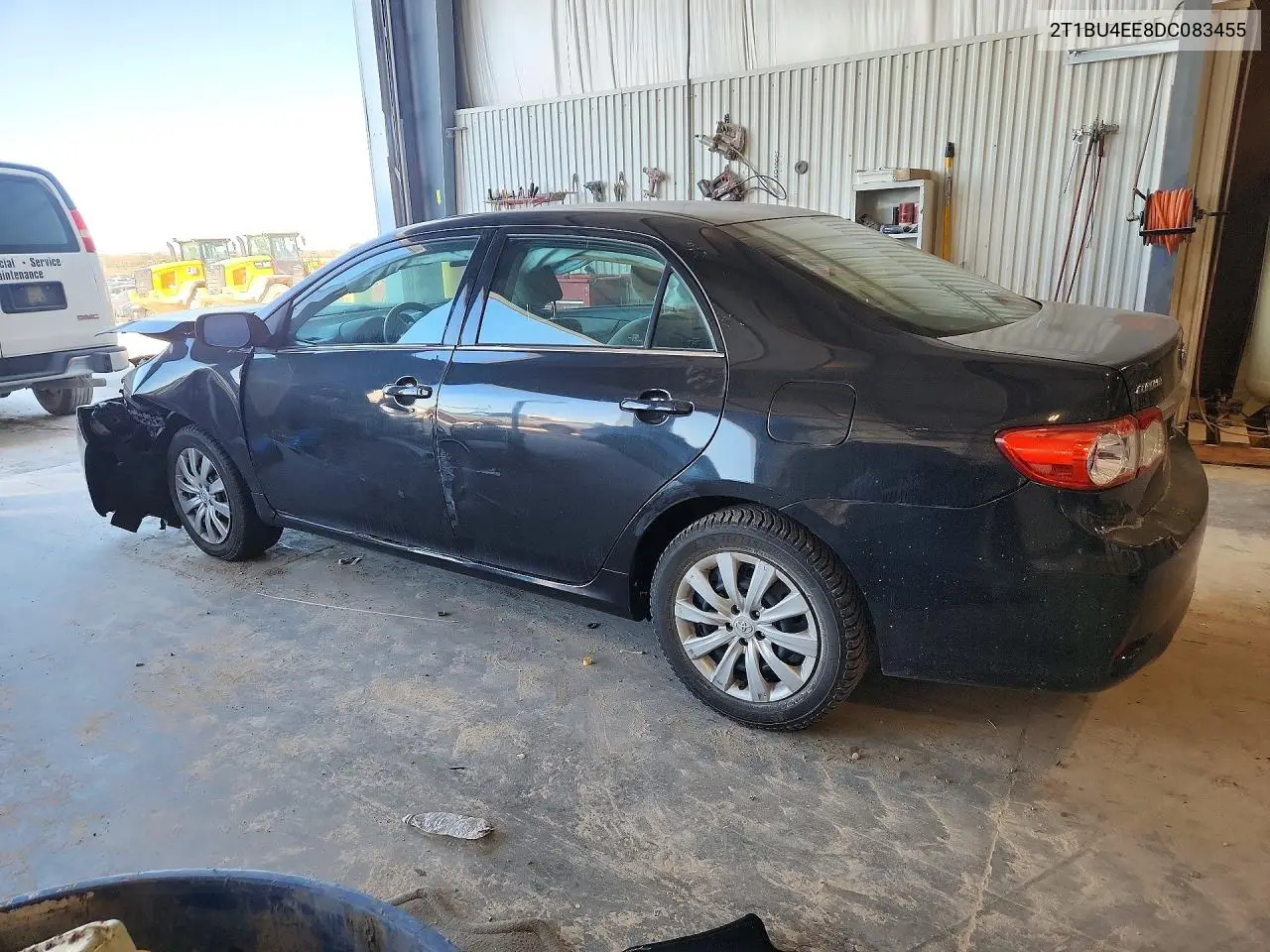 2013 TOYOTA COROLLA VIN 2T1BU4EE8DC083455 — фото 2