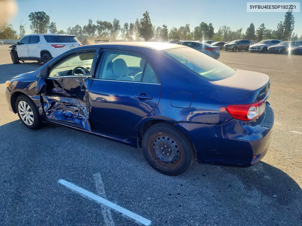 2013 TOYOTA COROLLA VIN 5YFBU4EE5DP182721 — фото 2