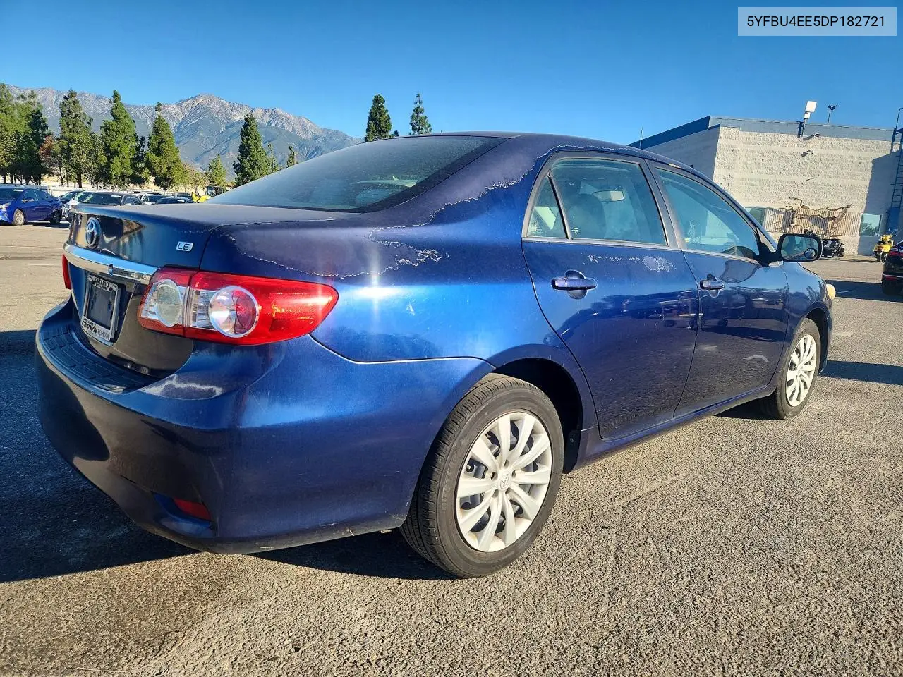 2013 TOYOTA COROLLA VIN 5YFBU4EE5DP182721 — фото 3