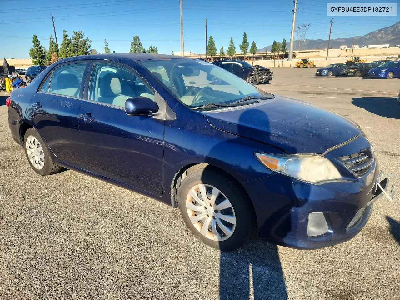 2013 TOYOTA COROLLA VIN 5YFBU4EE5DP182721 — фото 4