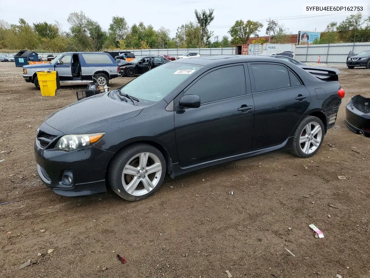 TOYOTA COROLLA 2013, VIN 5YFBU4EE6DP162753