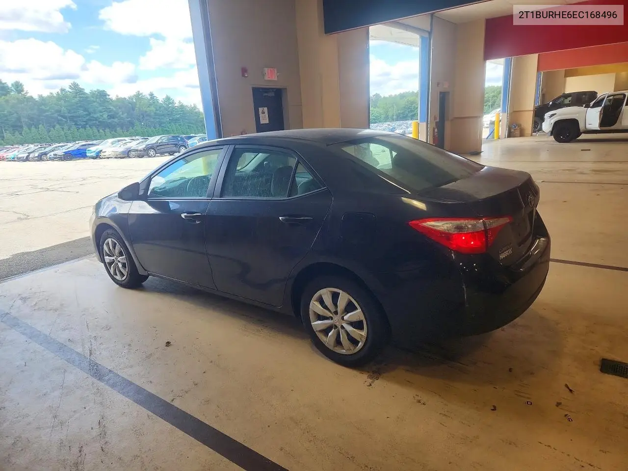 2014 TOYOTA COROLLA VIN 2T1BURHE6EC168496 — фото 2
