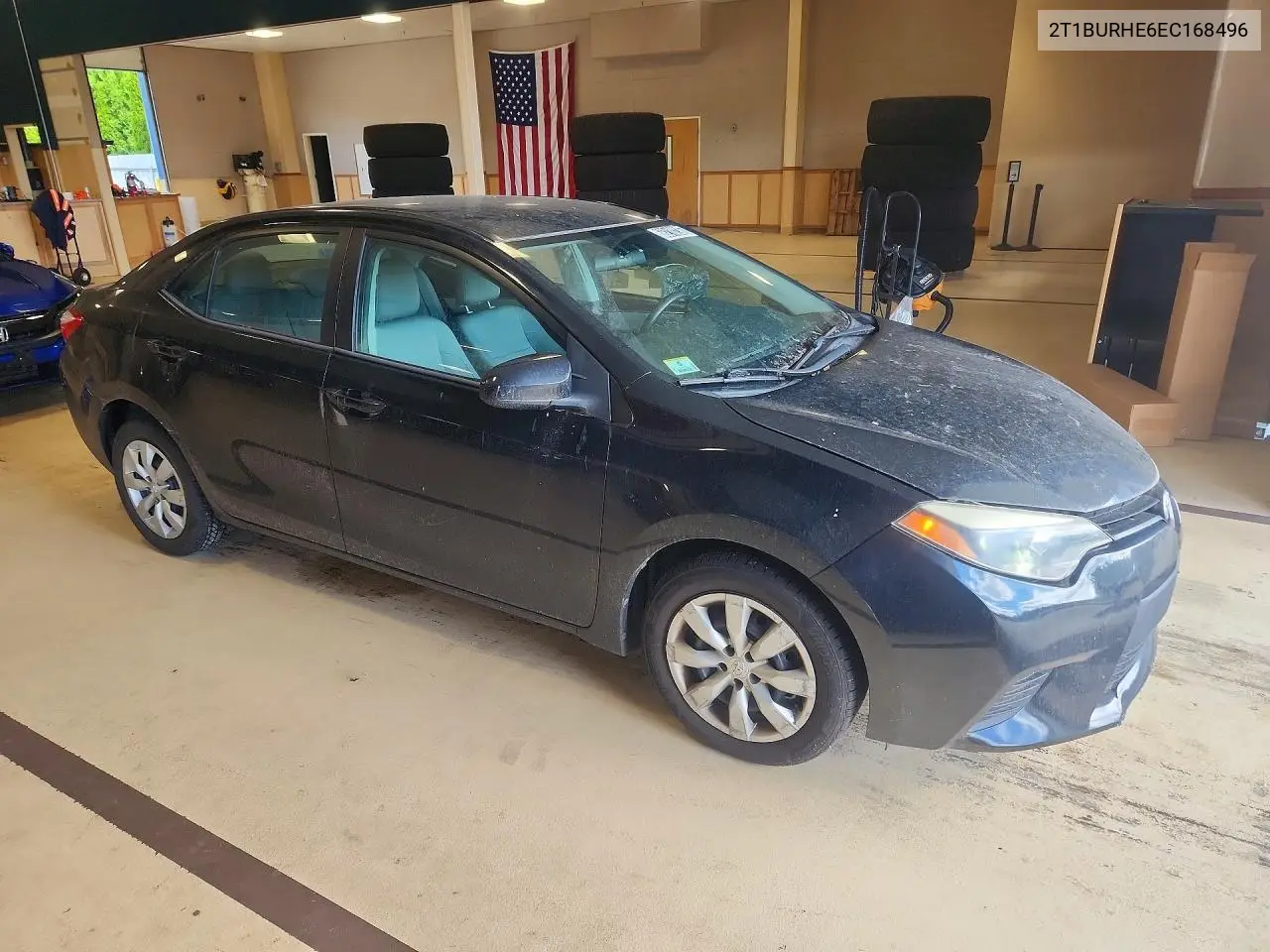 2014 TOYOTA COROLLA VIN 2T1BURHE6EC168496 — фото 4