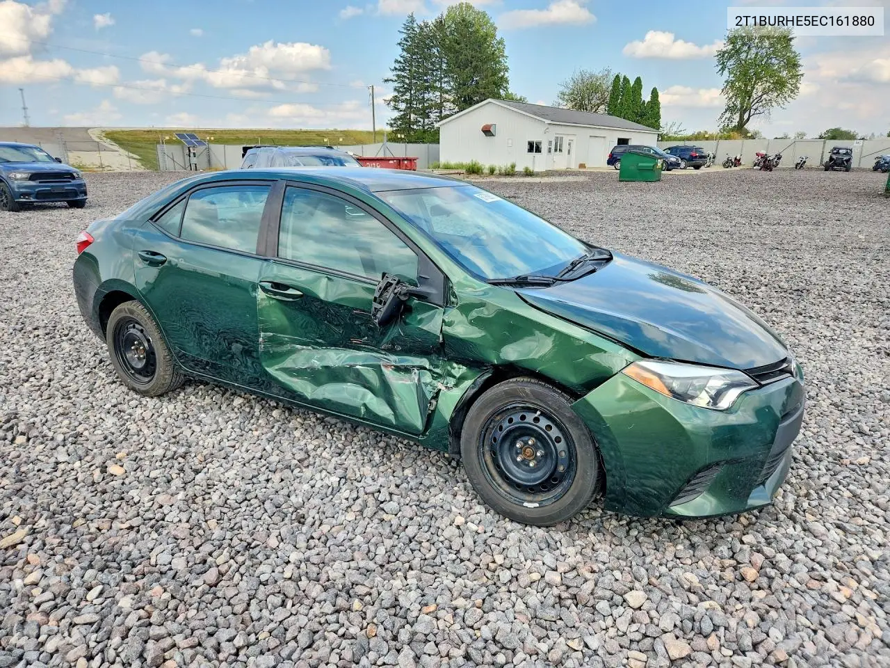 2014 TOYOTA COROLLA VIN 2T1BURHE5EC161880 — фото 4