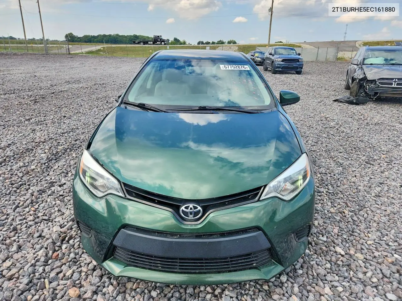2014 TOYOTA COROLLA VIN 2T1BURHE5EC161880 — фото 5
