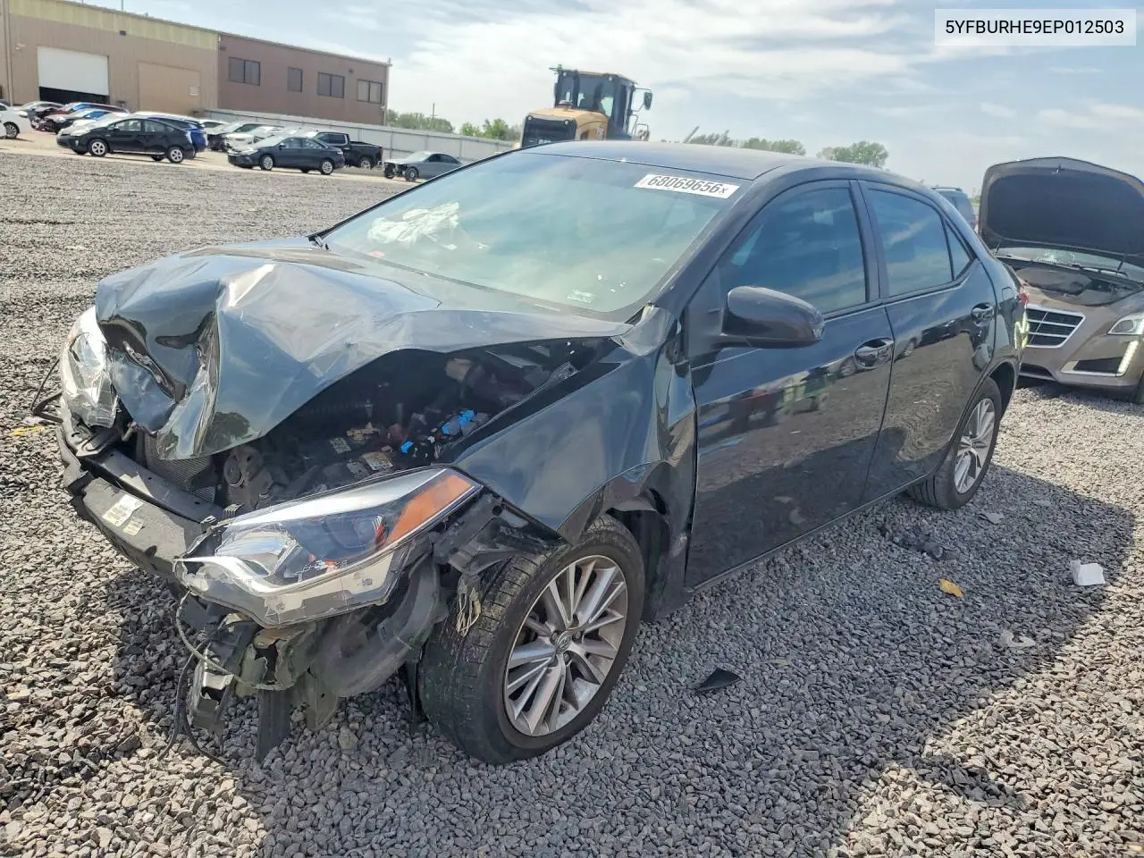 TOYOTA COROLLA 2014, VIN 5YFBURHE9EP012503