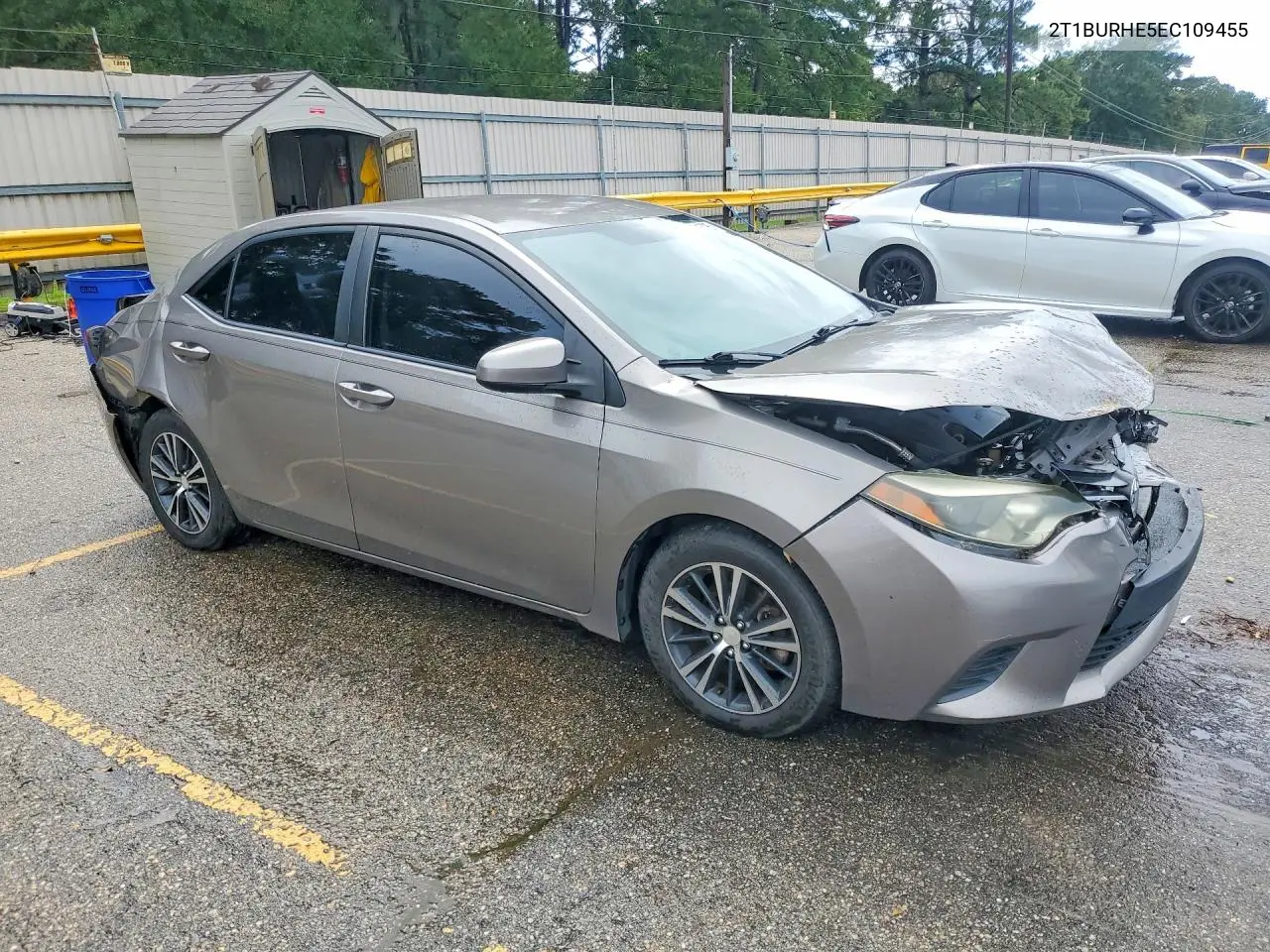 2014 TOYOTA COROLLA VIN 2T1BURHE5EC109455 — фото 4