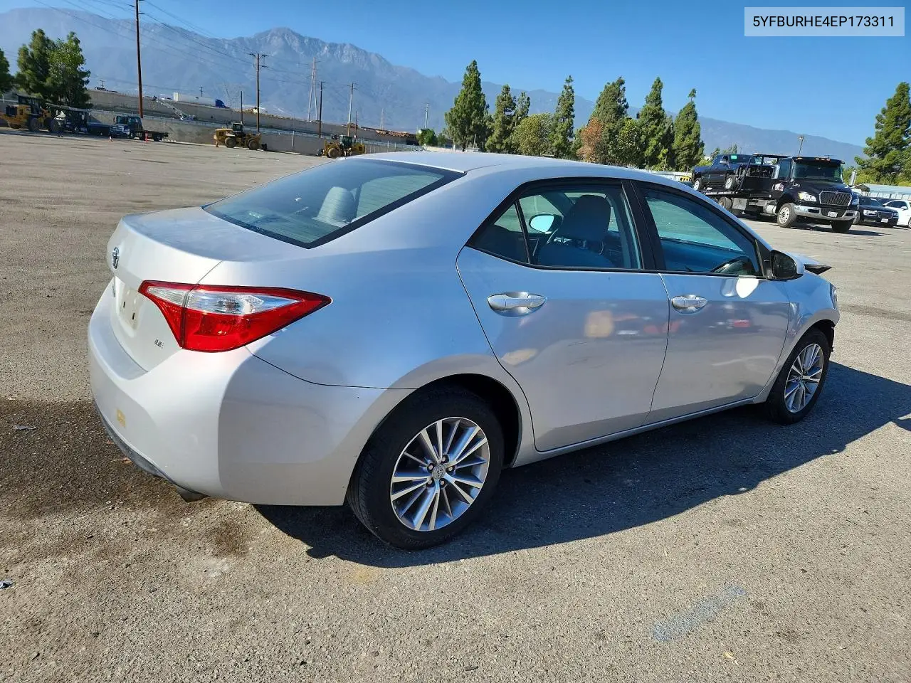 2014 TOYOTA COROLLA VIN 5YFBURHE4EP173311 — фото 3