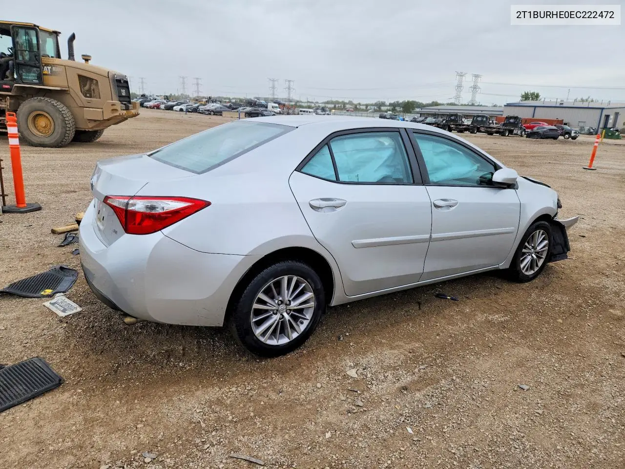 2014 TOYOTA COROLLA VIN 2T1BURHE0EC222472 — фото 3