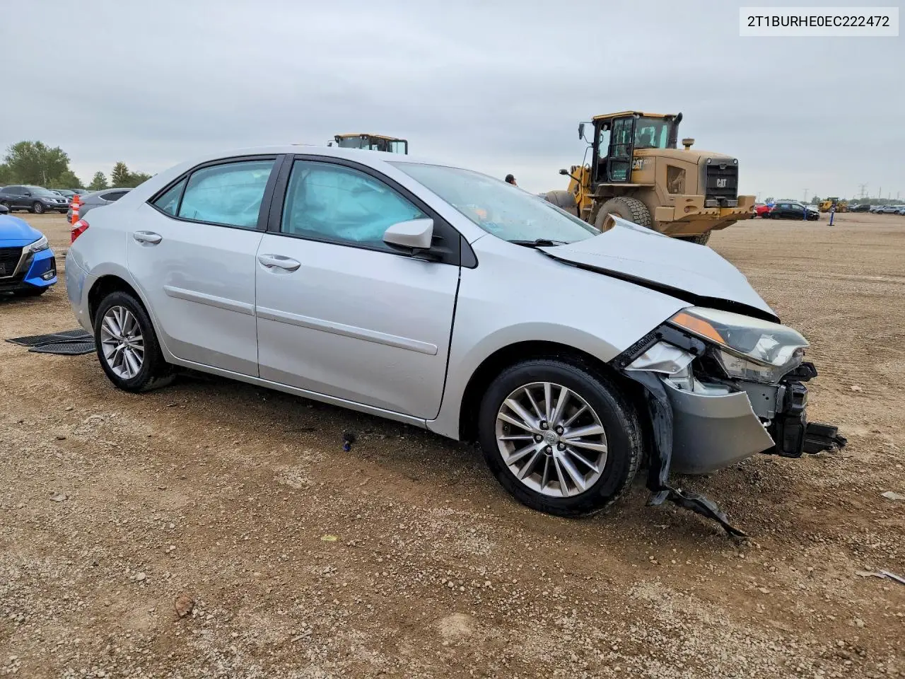 2014 TOYOTA COROLLA VIN 2T1BURHE0EC222472 — фото 4