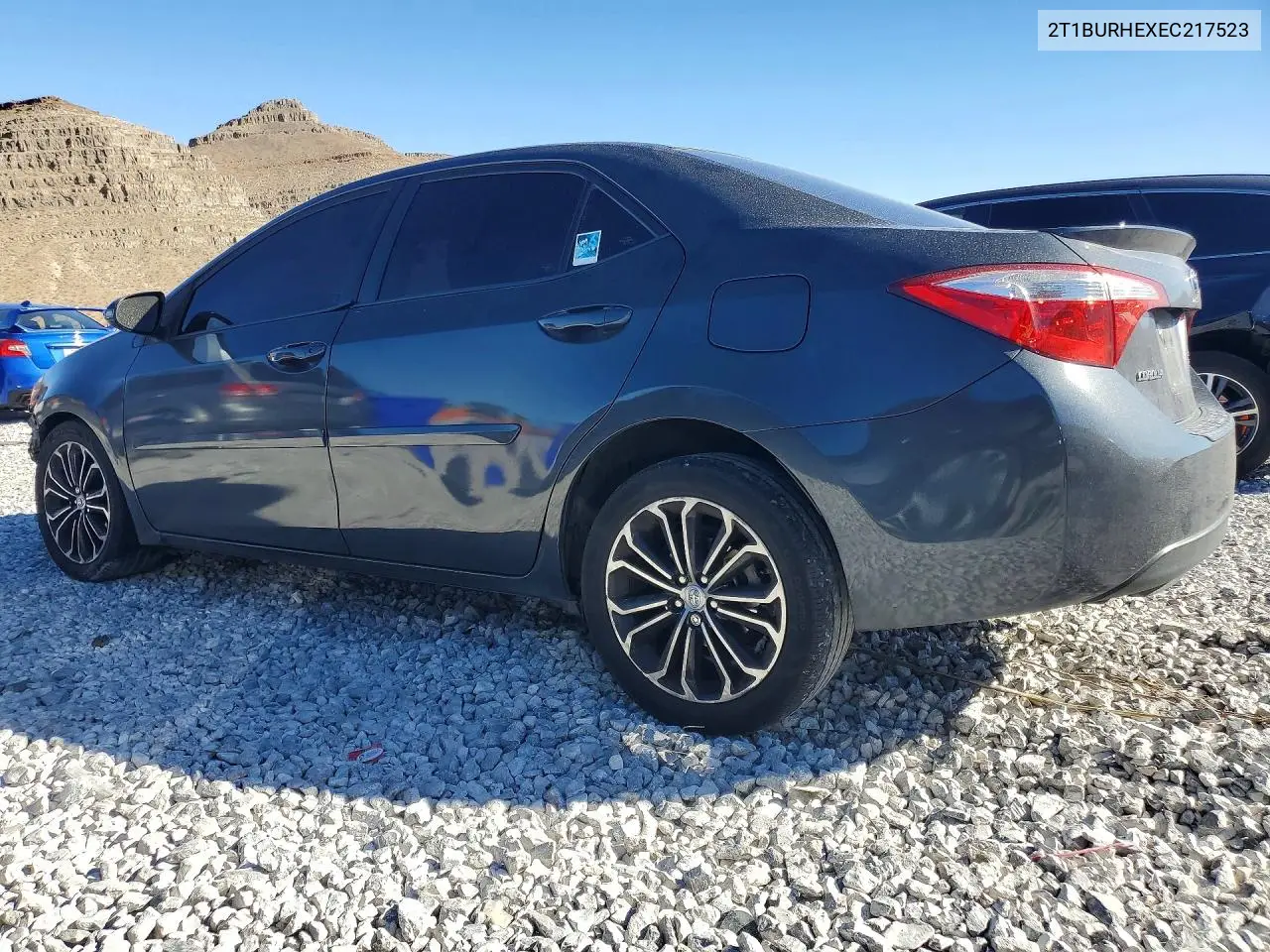 2014 TOYOTA COROLLA VIN 2T1BURHEXEC217523 — фото 2