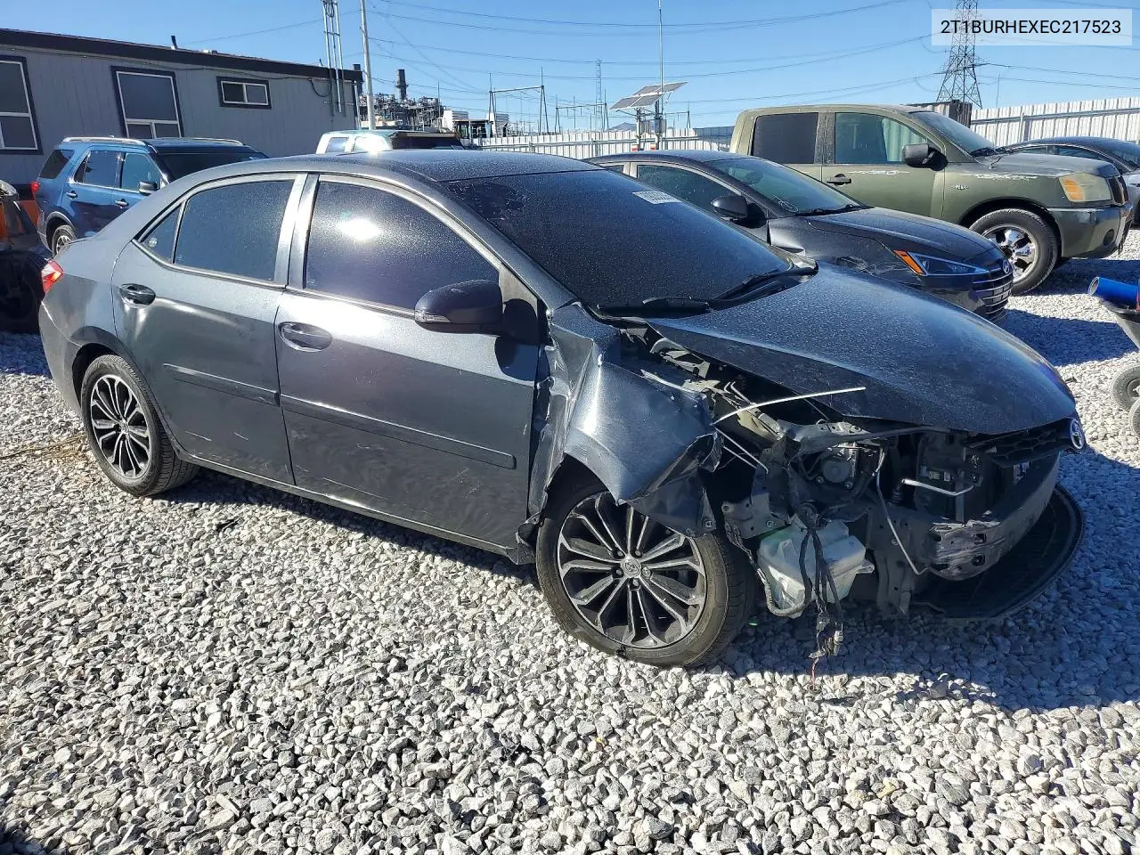 2014 TOYOTA COROLLA VIN 2T1BURHEXEC217523 — фото 4