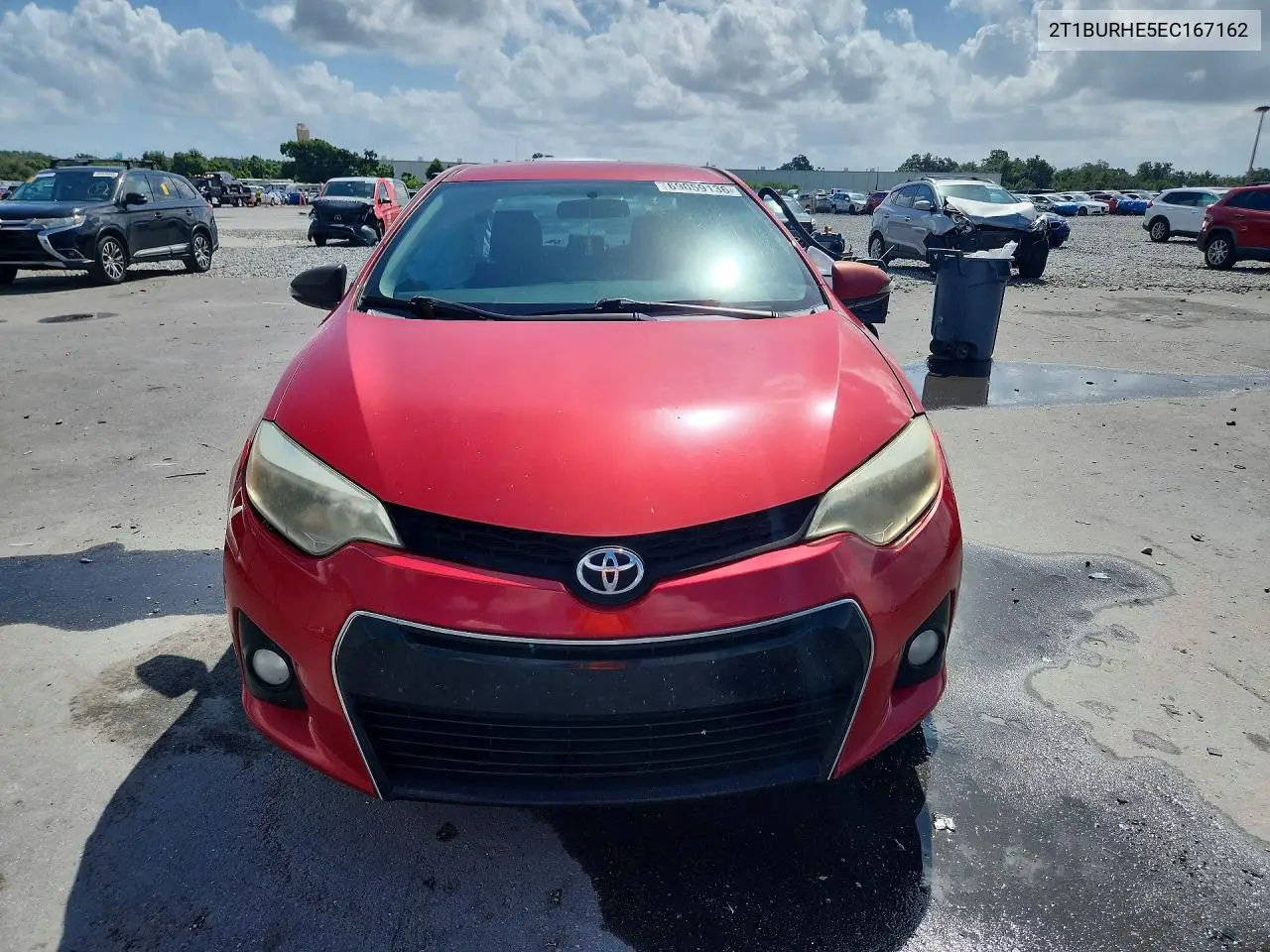 2014 TOYOTA COROLLA VIN 2T1BURHE5EC167162 — фото 5