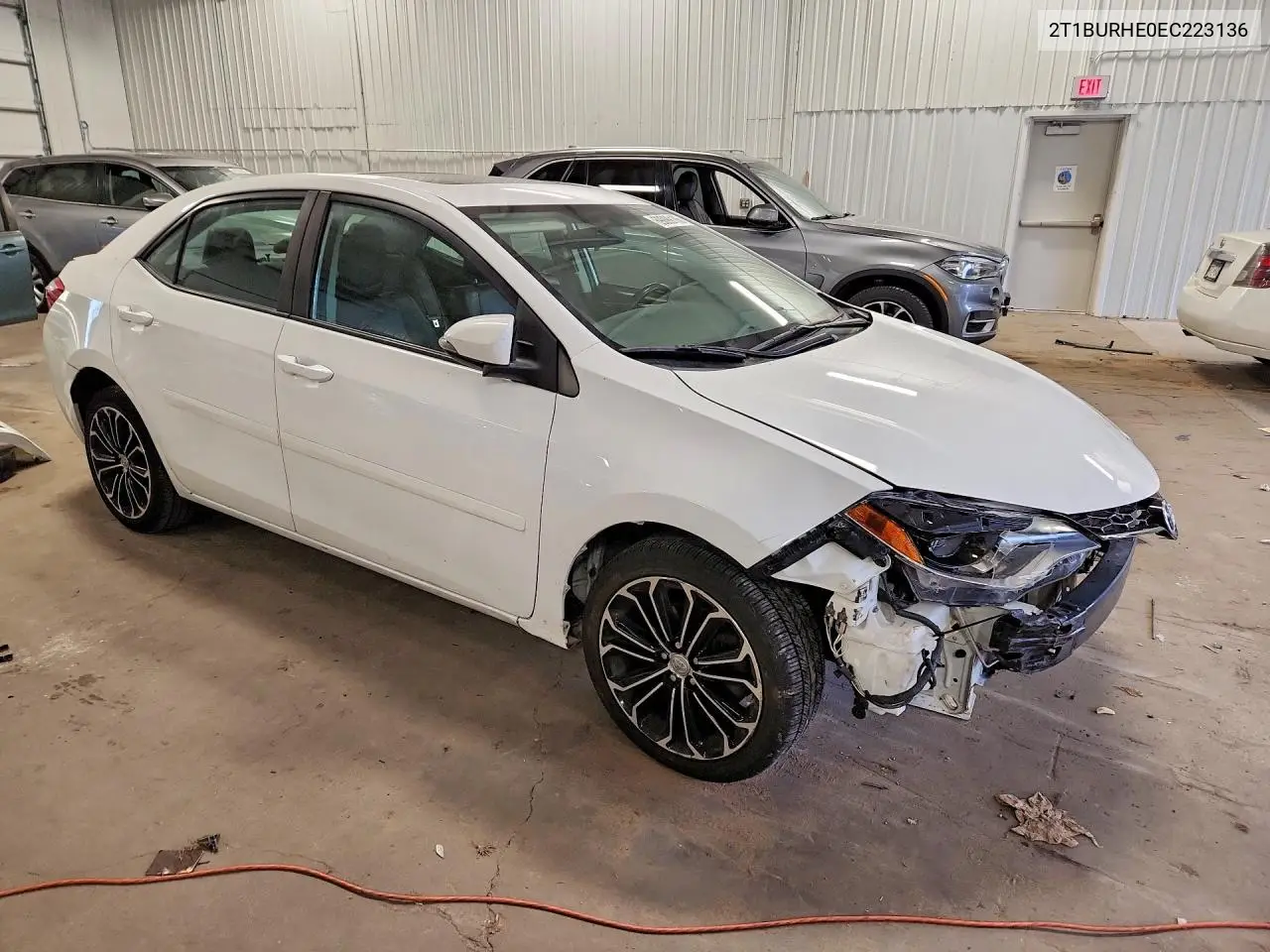 2014 TOYOTA COROLLA VIN 2T1BURHE0EC223136 — фото 4