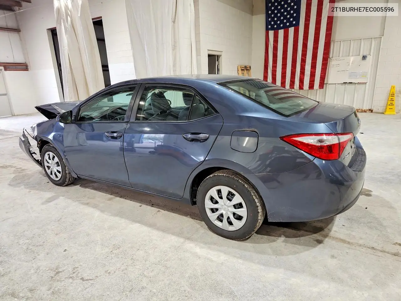 2014 TOYOTA COROLLA VIN 2T1BURHE7EC005596 — фото 2