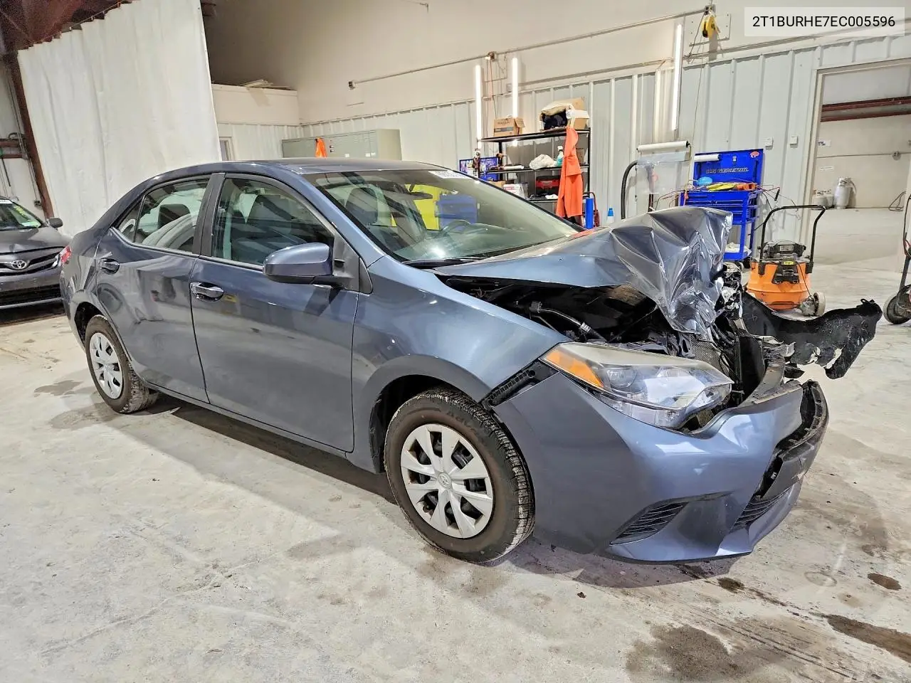 2014 TOYOTA COROLLA VIN 2T1BURHE7EC005596 — фото 4