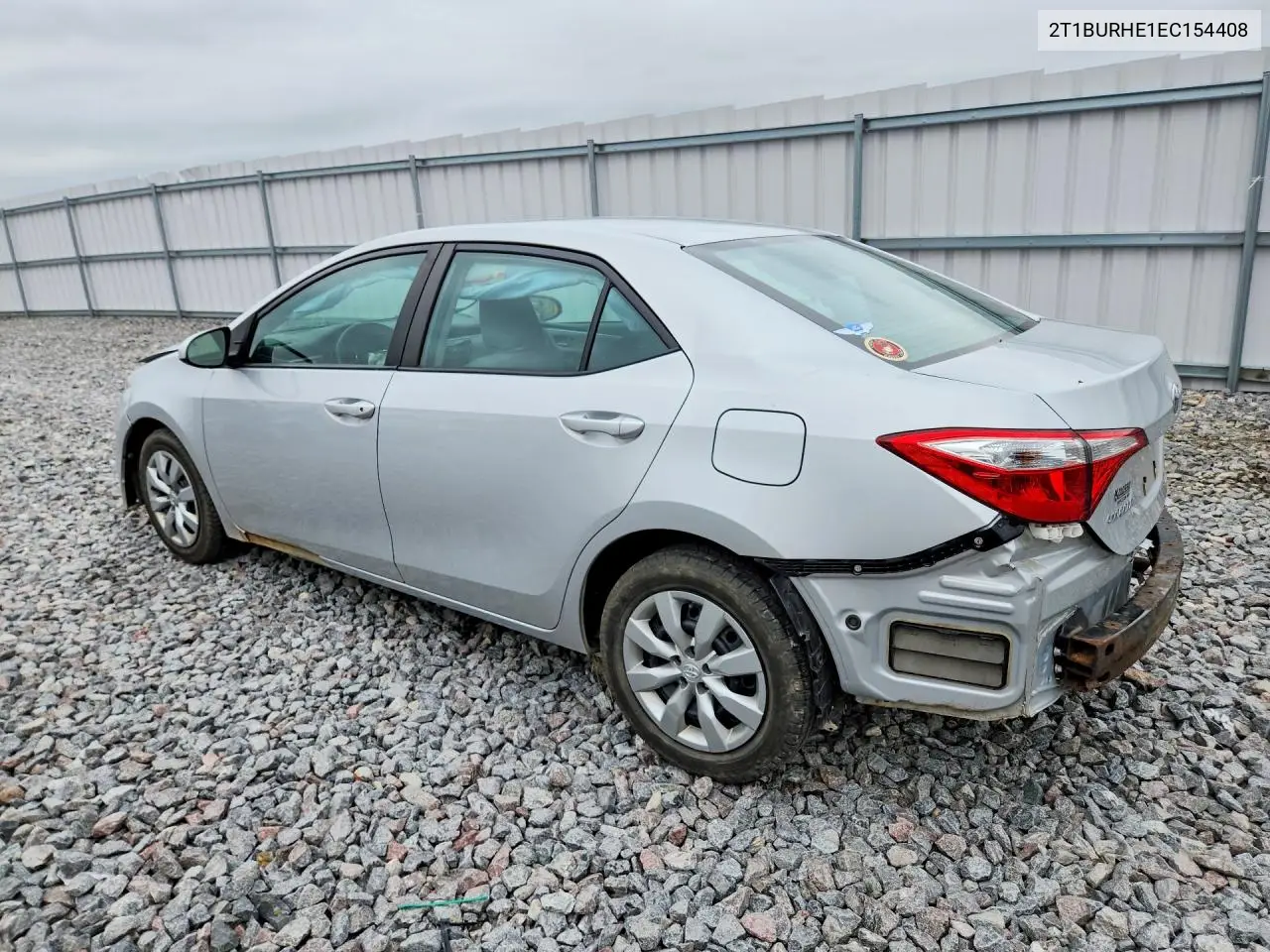 2014 TOYOTA COROLLA VIN 2T1BURHE1EC154408 — фото 2