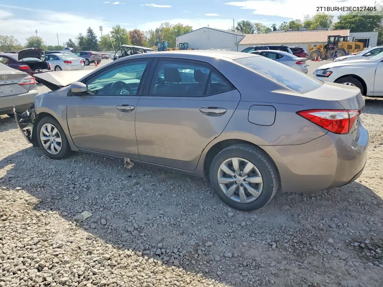 2014 TOYOTA COROLLA VIN 2T1BURHE3EC127405 — фото 2